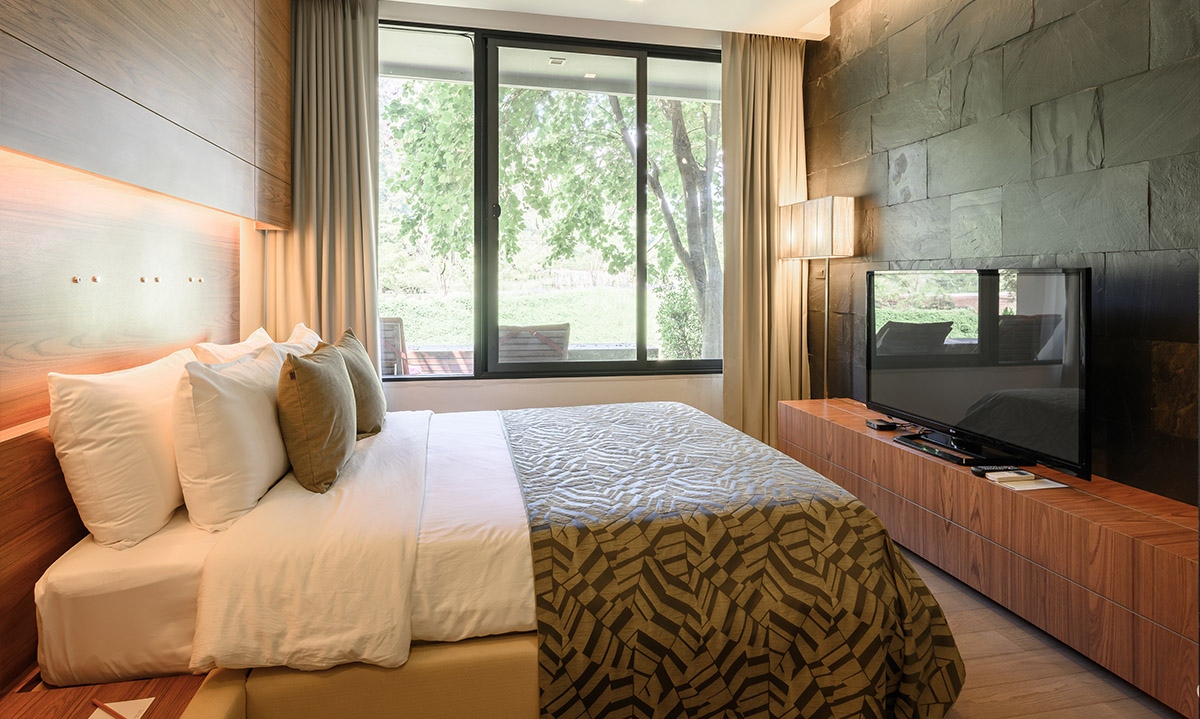 Three bedroom suite with plunge pool